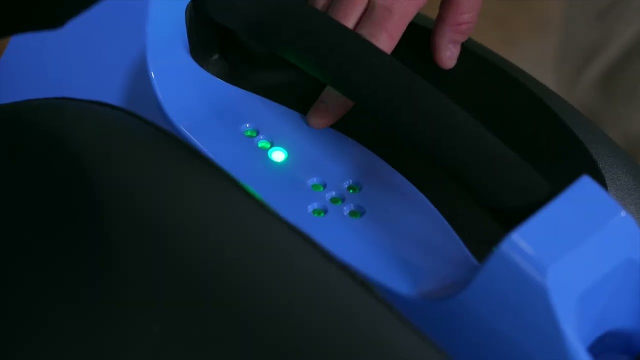 Omeo Skill #2- Omeo Battery Indicator Lights on the Control Panel