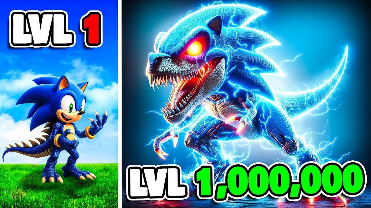 Уровень 1–1 000 000: Дино СОНИК в GTA 5