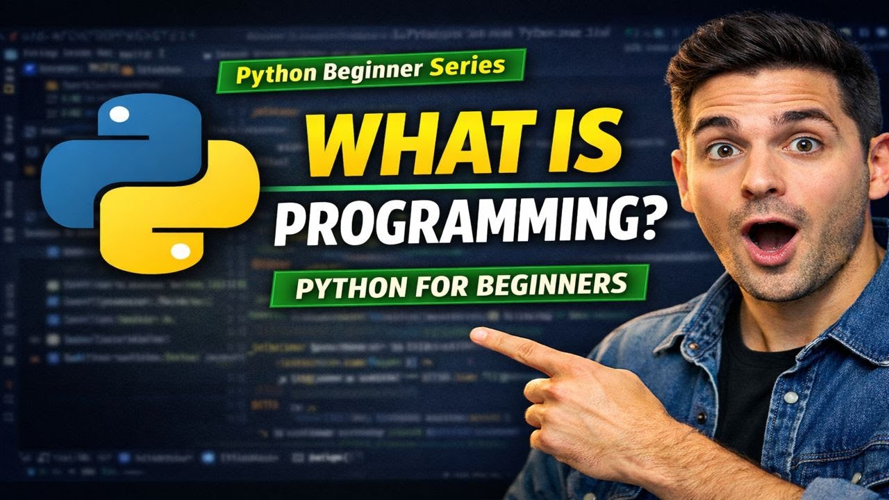 Introduction to Programming and Python | What is Programming? What is Python? Beginner Guide #3