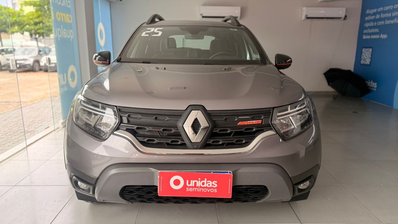 Renault Duster Iconic Plus 1.6 16V Flex Aut. 2025- Unidas Seminovos - Fabio Faustino