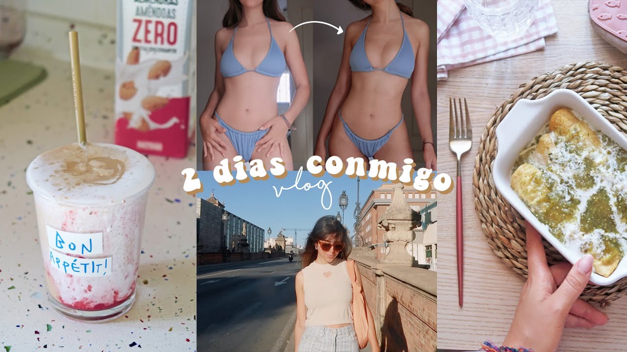 VLOG☀️| el smoothie de 17$ de Hailey Bieber, bronceado en casa, enchiladas verdes y planes de verano
