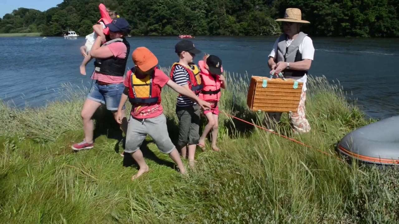 The FRIB is a solid hull RIB boat that can be folded up to for easy storage and transportation