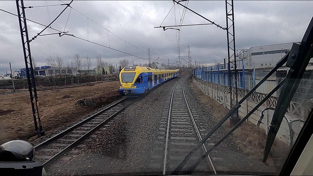 CabView - Jaworzno Szczakowa JSB - Sosnowiec Kazimierz - Katowice K0. /1440pHD/