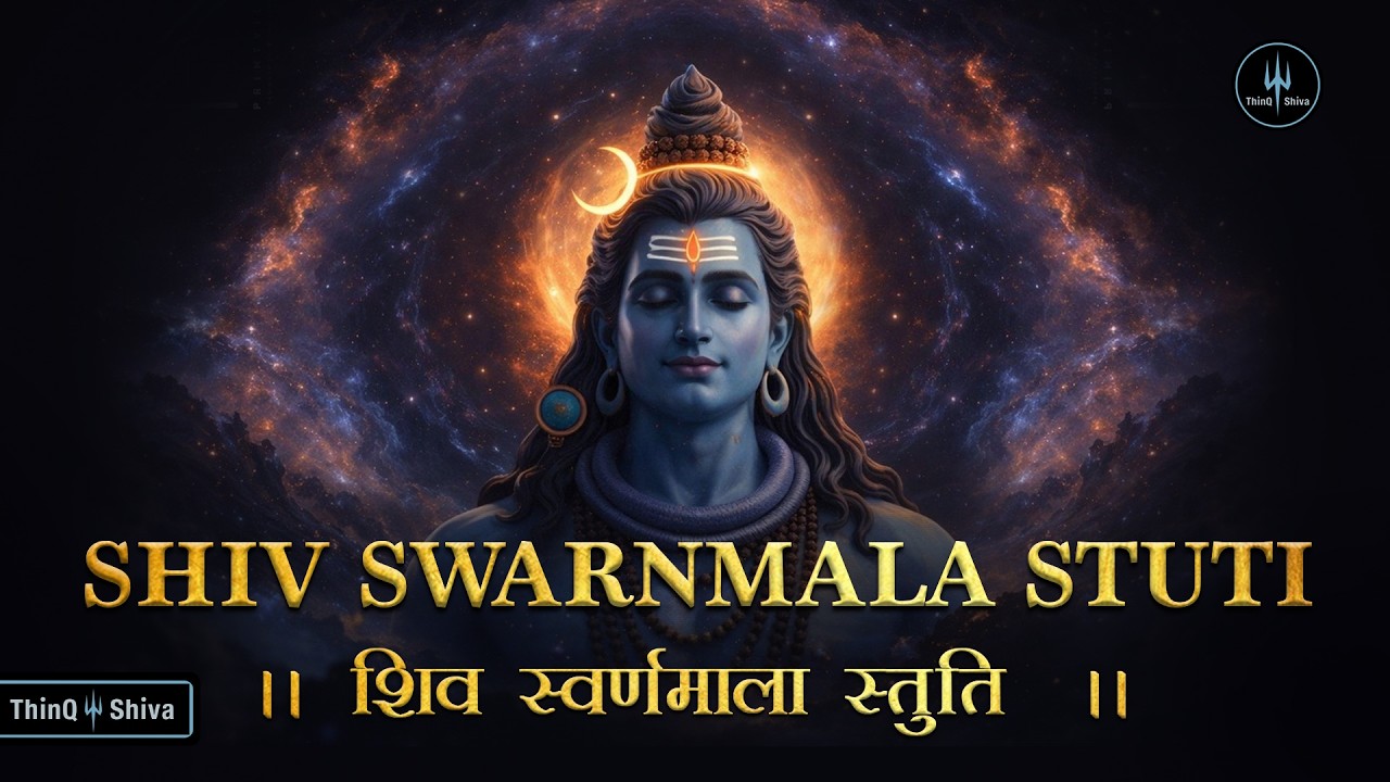 Shiv Swarnamala Stuti | शिव स्वर्णमाला स्तुति |Most Powerful Shiva Stotram for Peace & Protection 