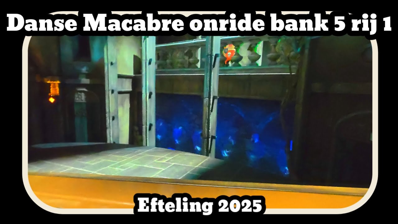 Danse Macabre onride bank 5 rij 1 [Efteling 2025]