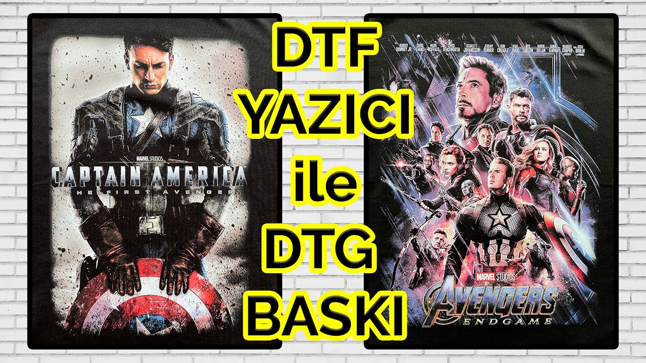 DTF Yazıcı ile DTG gibi baskı yapma