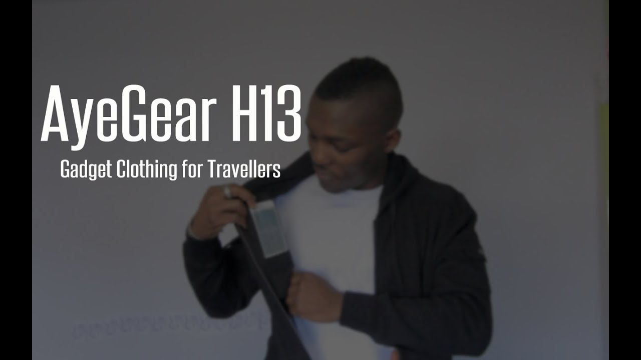 AyeGear H13 Hoodie for Gadgets - Travel with more gadgets