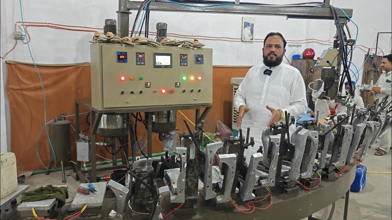 New Fully Automatic Modern Shoe Making Machine in Pakistan | New Single Phase Shoe Machine 2025
