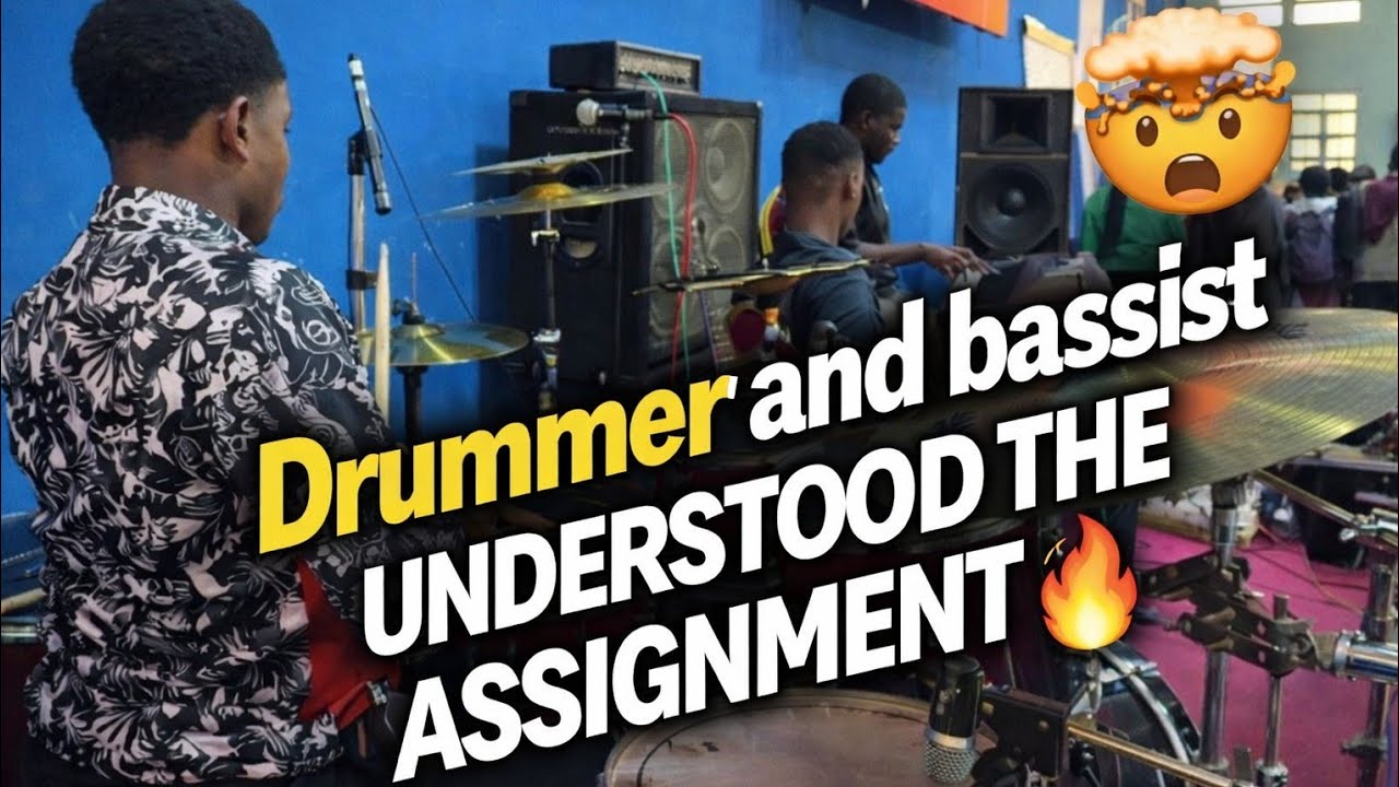 Drummer and Bassist understood the assignment 🤯🔥 // Faithful by Hezekiah Walker // Drum cover 🔥