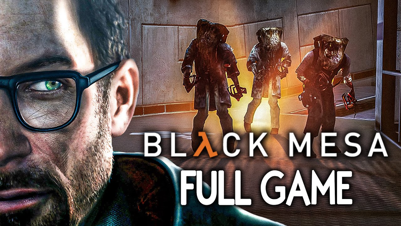 Half-Life Remake - FULL GAME (4K 60FPS) Walkthrough Gameplay No Commentary | Black Mesa