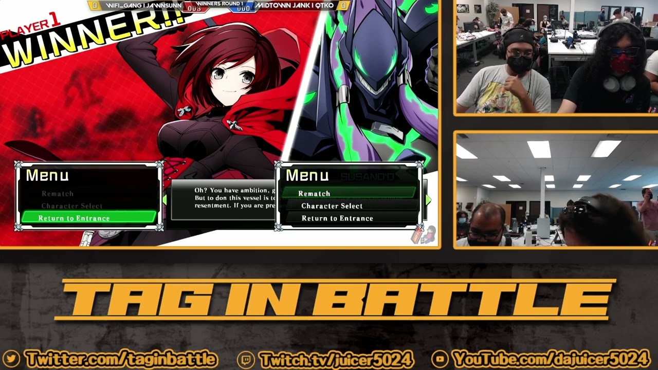 July 2023 Tag-In! Battle 5 Year Anniversary, Blazblue Cross Tag Battle(BBTAG) Tournament! West Coast