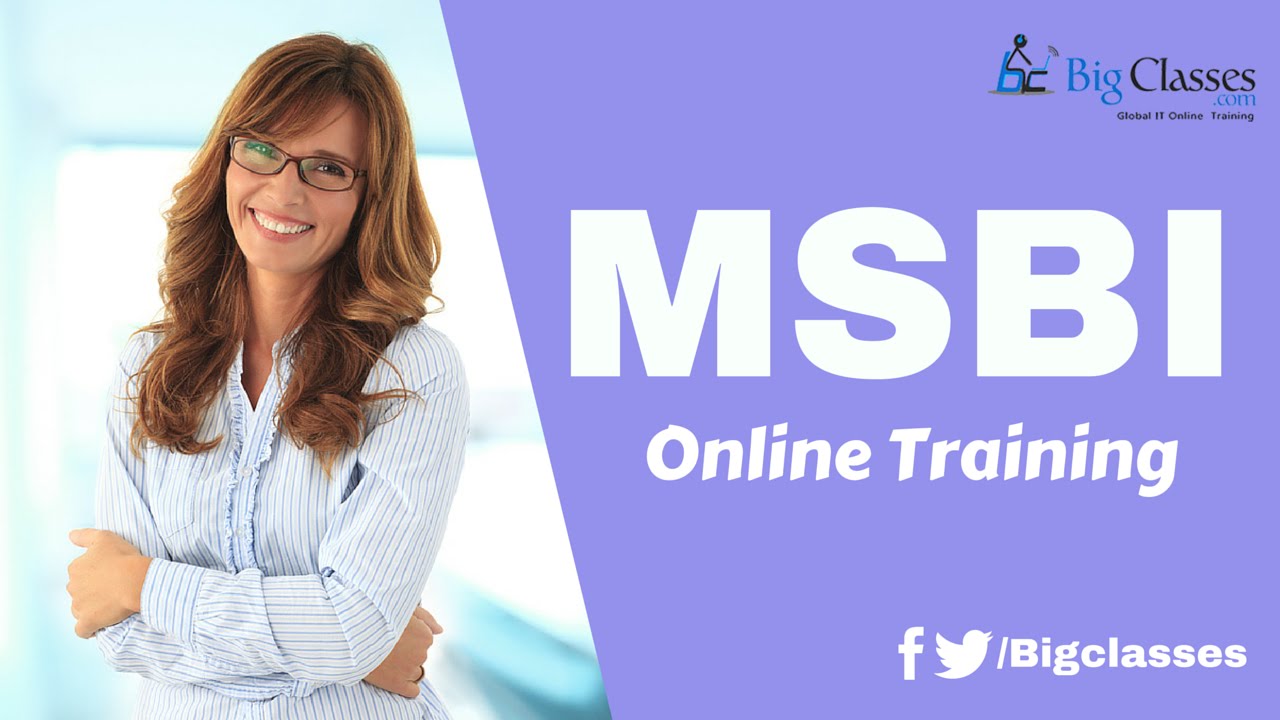 MSBI Training videos | MicroSoft BI Tutorial for Beginners