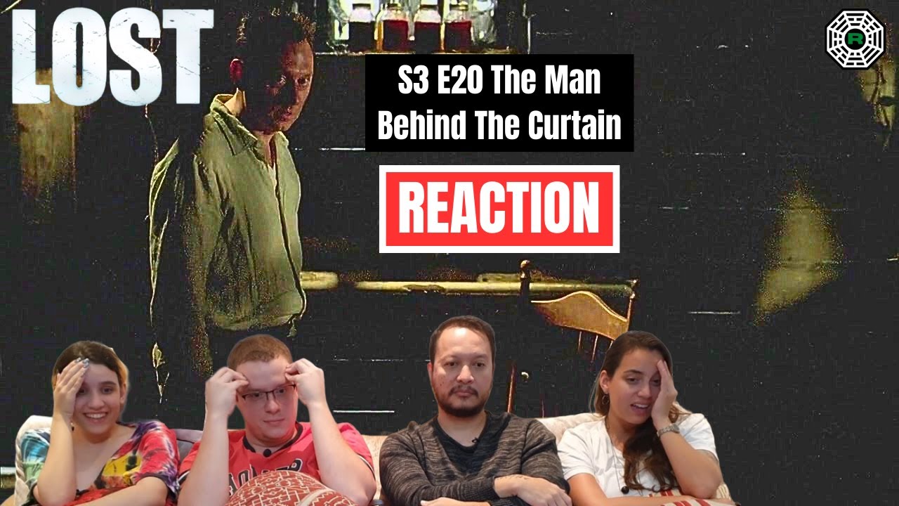 LOST 3x20 | The Man Behind The Curtain | Reaction (NEW)