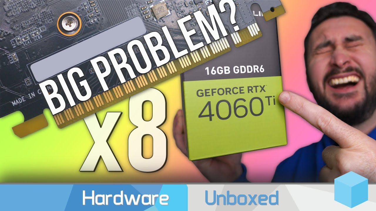 PCI Express x8 Bandwidth, Crippling The RTX 4060 Ti?