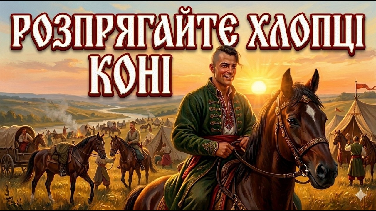 Розпрягайте, хлопці, коні (козацька пісня)