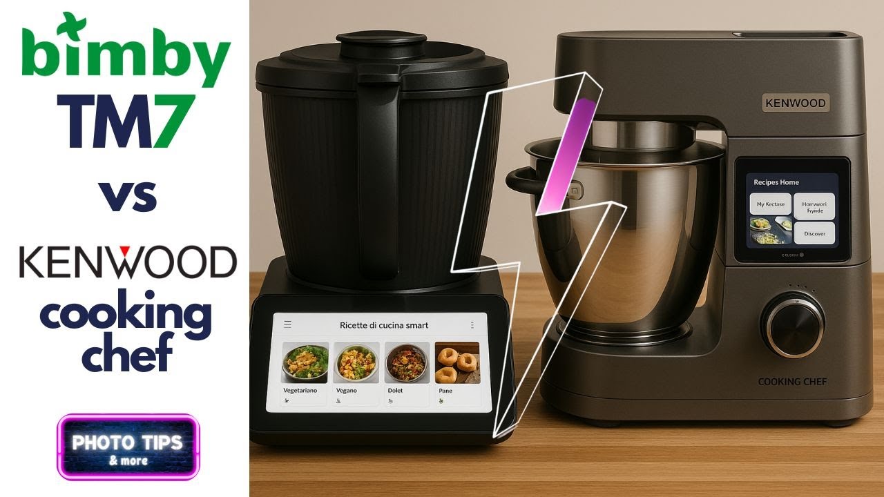 Bimby TM7 vs Kenwood Cooking Chef: quale robot da cucina &egrave; il migliore?