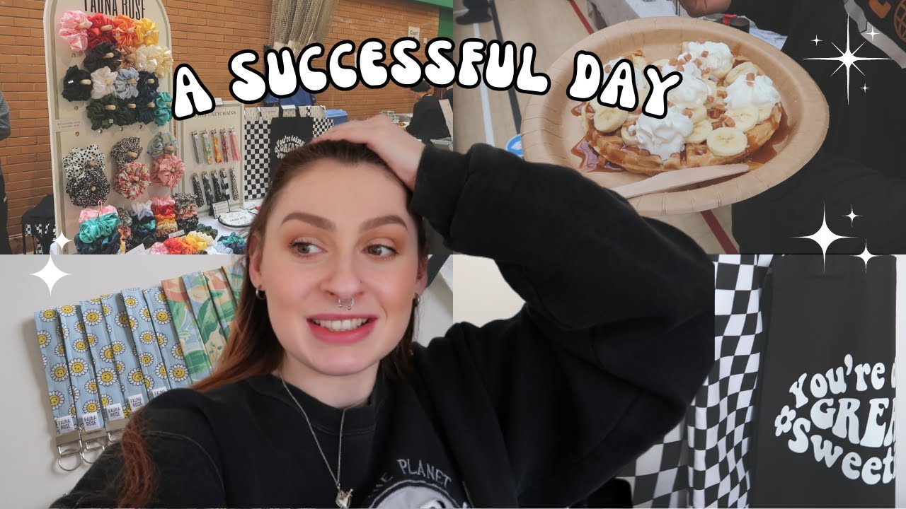 STUDIO VLOG #14 ☆ MY MOST SUCCESSFUL MARKET! | Fauna Rose ☆