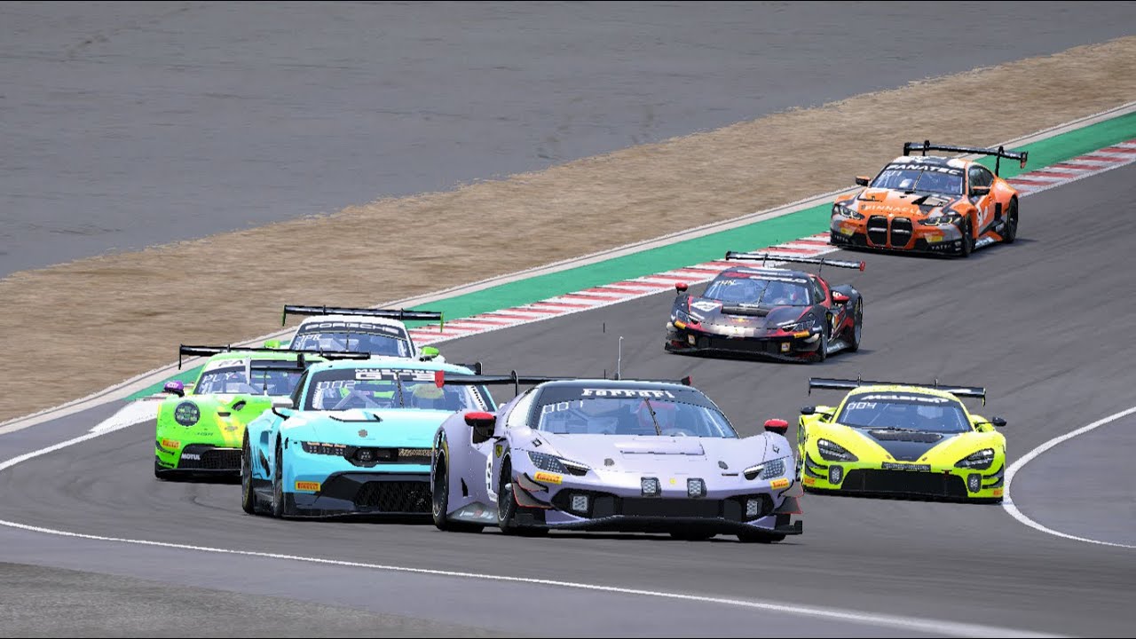 ACC | Mustang GT3 | Laguna Seca Competition Racing | Moza R3 + Alien Mods Load Cell Kit