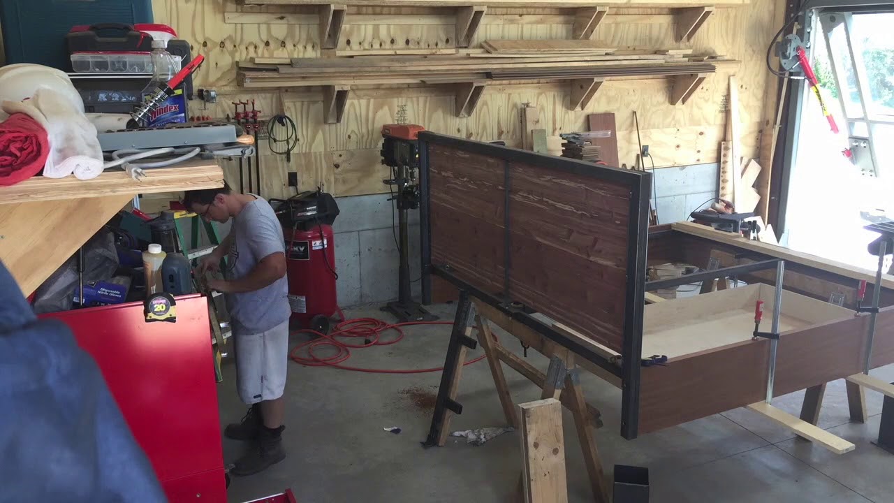 Industrial Bed Frame Project