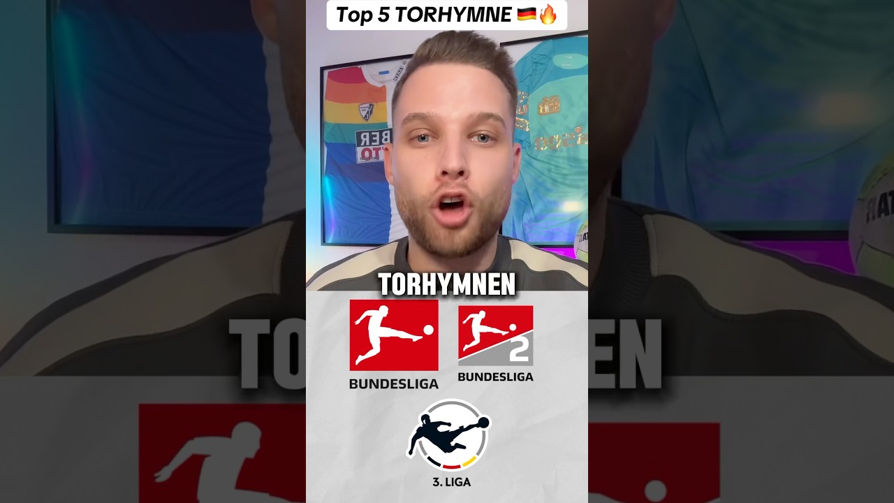 Top 5 TORHYMNEN 🇩🇪🔥 #torhymne #bundesliga #2bundesliga #3liga #fussball #hymne