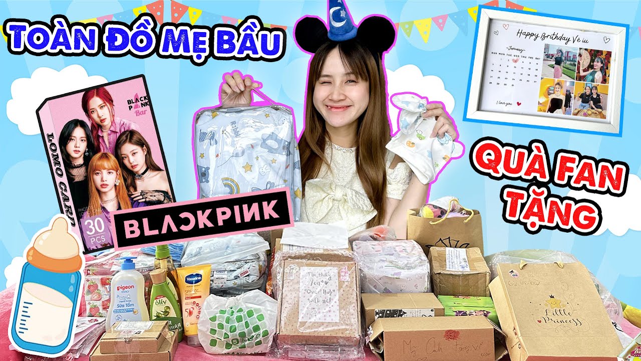 Bất Ngờ Khui Qu&agrave; Fan Tặng | To&agrave;n Đồ D&agrave;nh Cho Em B&eacute; - V&ecirc; V&ecirc; Channel
