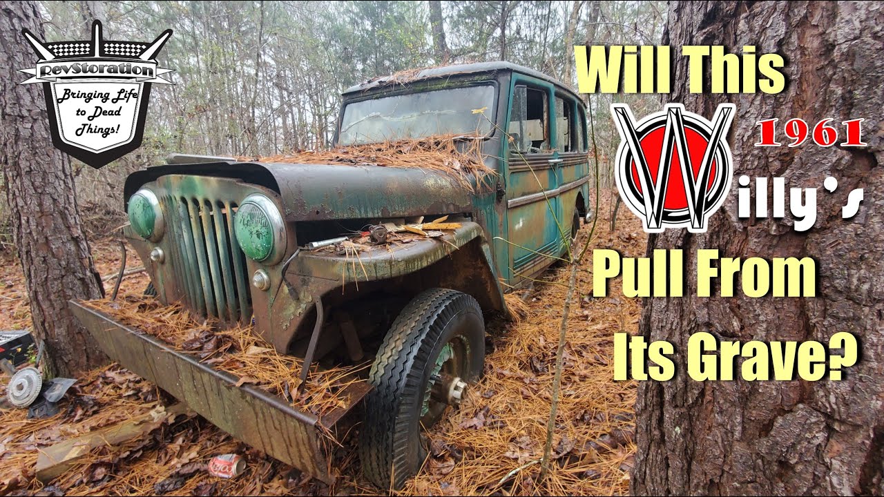1961 Willy's Jeep - First Move in 30 Years? Will it Pull From Its Grave?