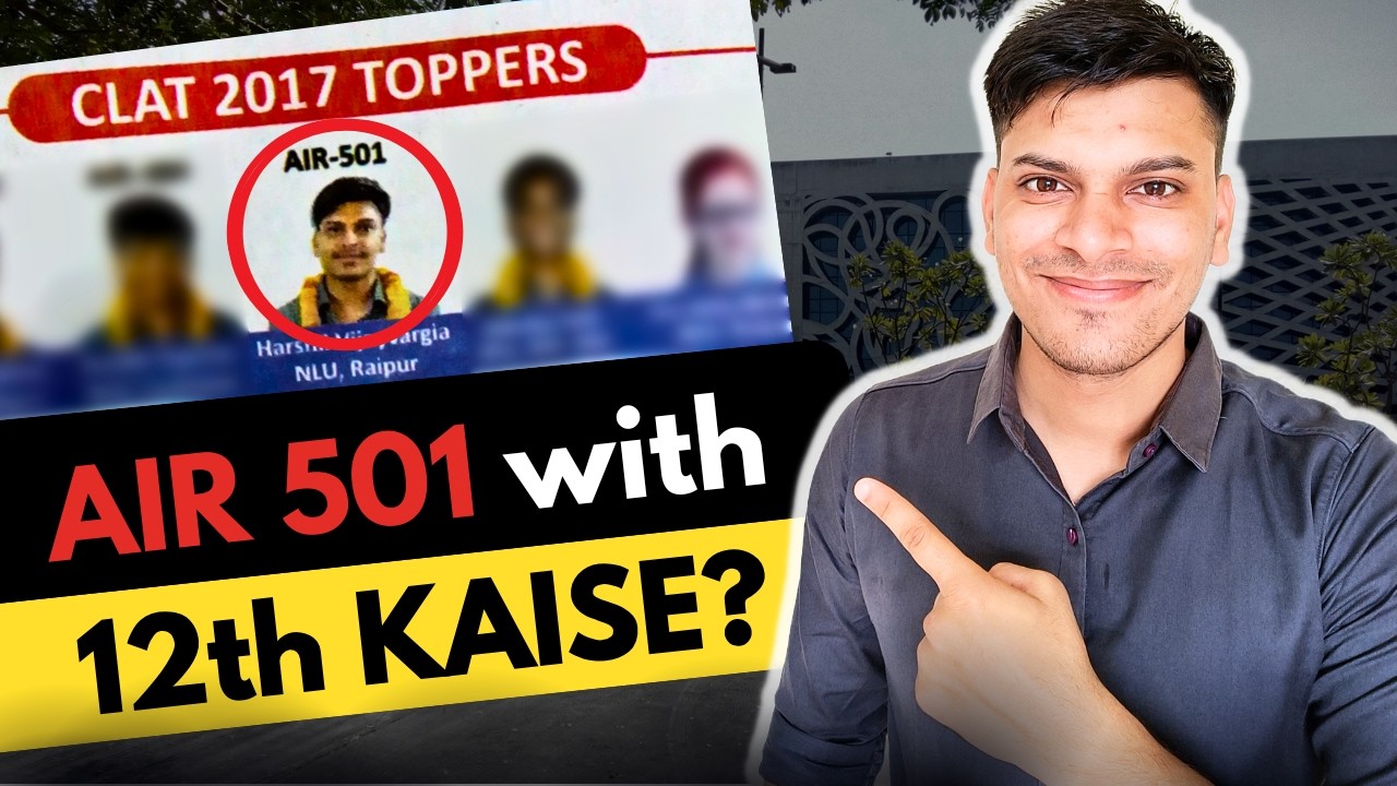 How Exactly I MANAGED CLAT with 12th | CLAT 2026