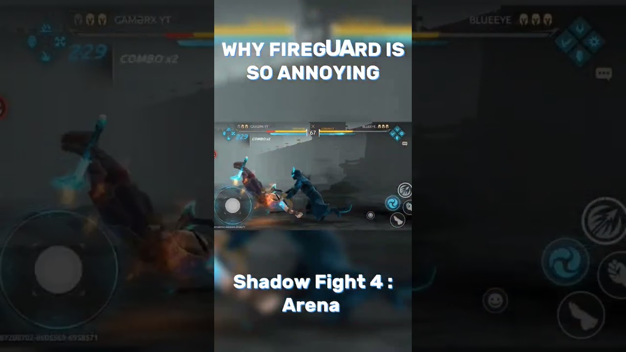 Why Fireguard is so annoying | Shadow Fight Arena
