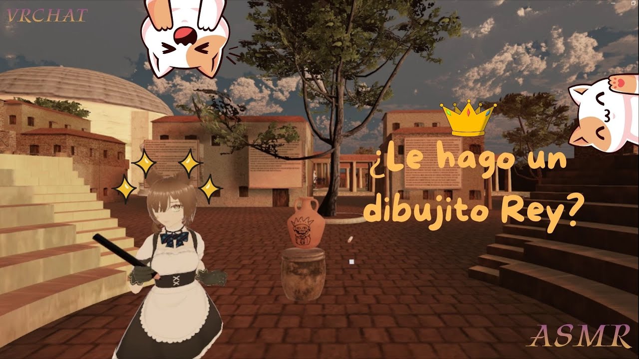 Asmr | ¿Le hago un dibujito Rey? | Vrchat