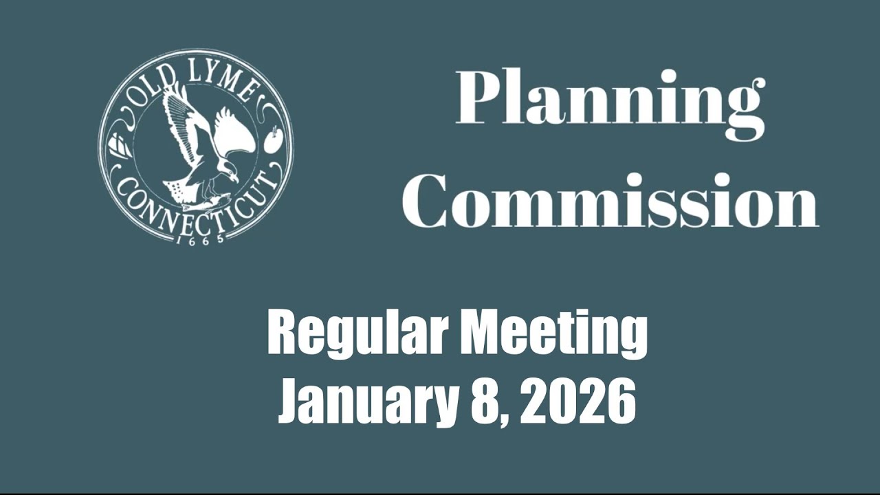 Planning Commission Regular Meeting 1/8/26