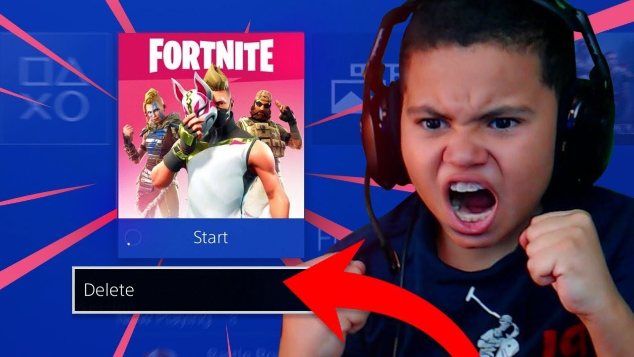 ЭТО ПРИВЕЛО МОЕГО 9-ЛЕТНЕГО МЛАДШЕГО БРАТА В БЕССМЕРТЬ И *УДАЛИЛ* FORTNITE: BATTLE ROYALE! ОН ТАК...