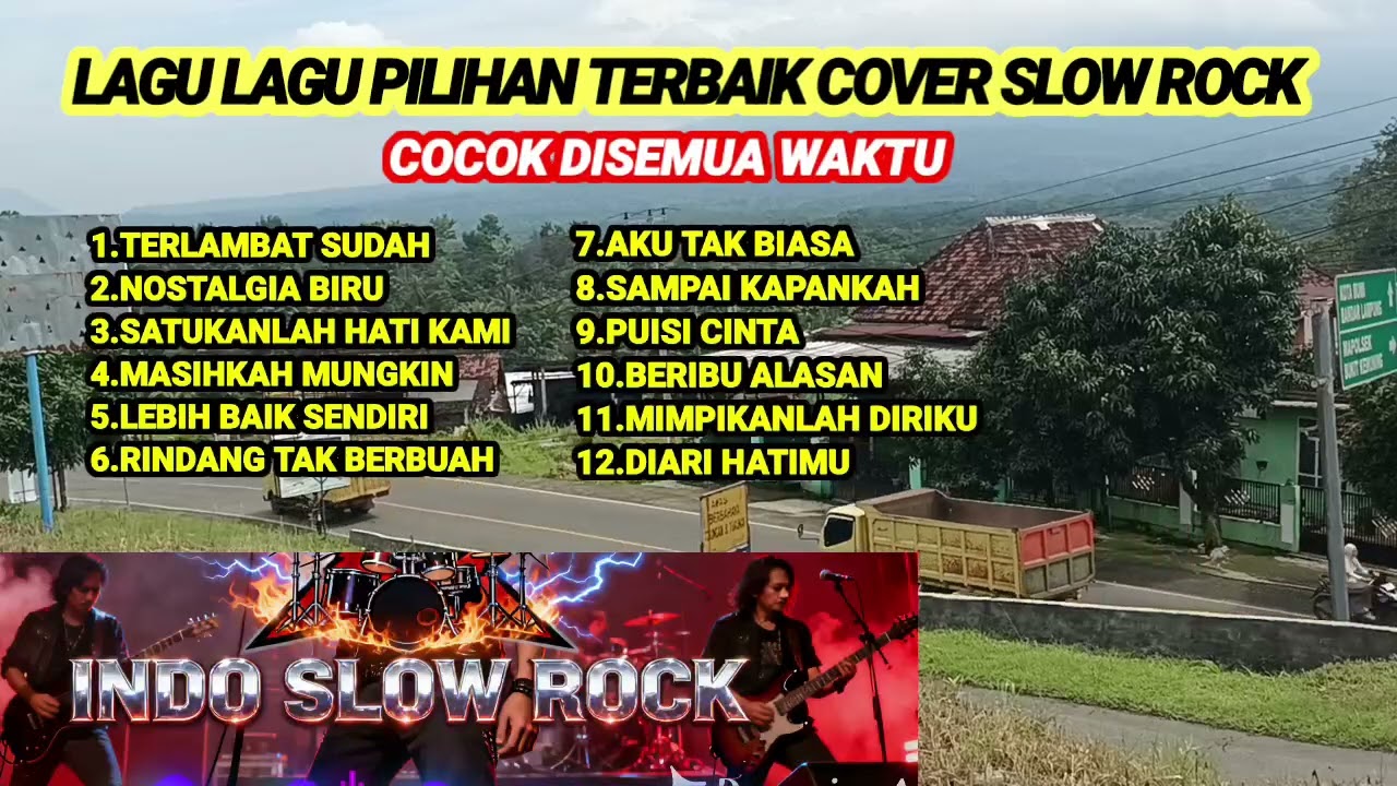 Koleksi Lagu Slow Rock Cover Terbaik Sepanjang Masa 🎸 Lagu Pilihan Paling Enak Didengar Semua Waktu