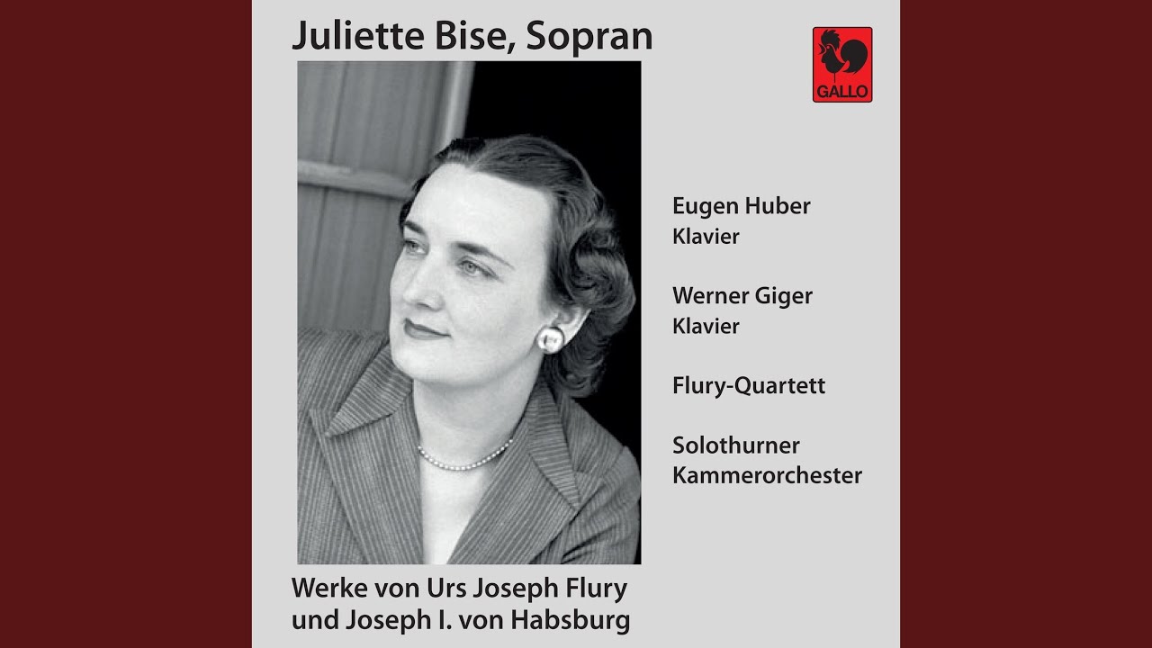 6 Lieder: II. Der Nacht entrang sich grau der Tag (Live)