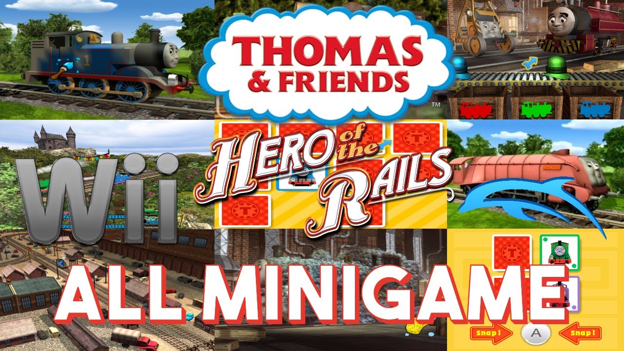 Thomas & Friends: Hero of the Rails: All Minigames (Nintendo Wii)
