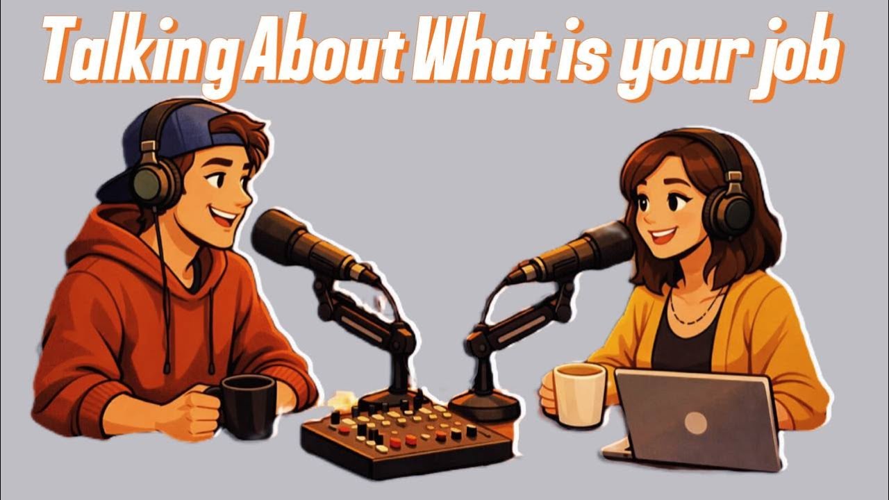 tell me about your job | simple english conversation | easy practice for beginners (a1-a2)