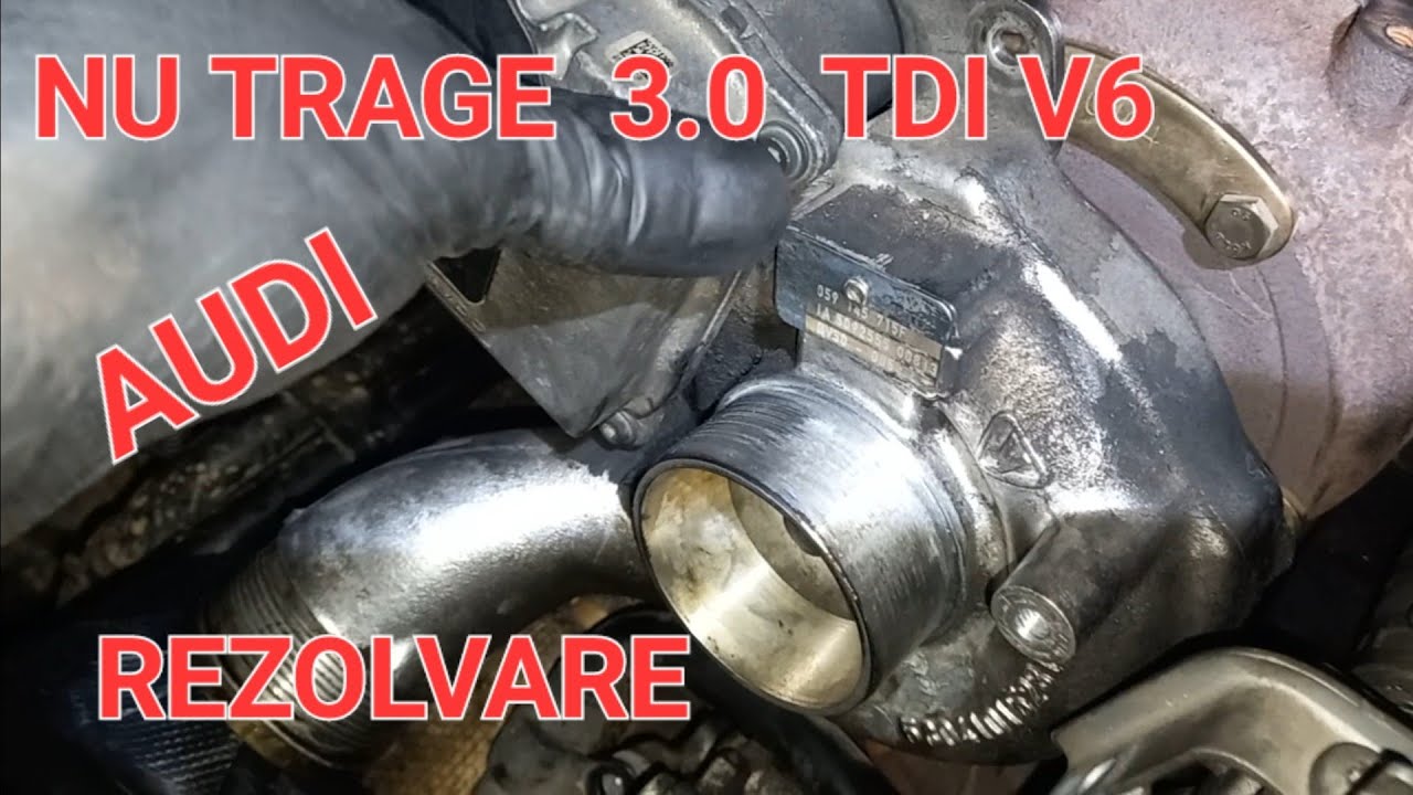 AUDI Q7  3.0 tdi,  NU TRAGE MOTORUL ,LIMP MODE, PERMANENT , DIAGNOSTIC Si DEMONTARE TURBO ,CUM FACEM