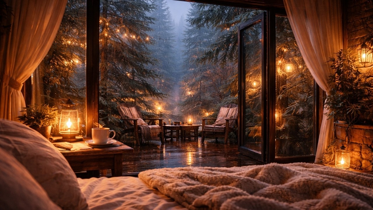Soothing Rain Sounds for Deep Sleep 🌧️ Relaxing Night Ambience for Insomnia Relief & Stress Healing