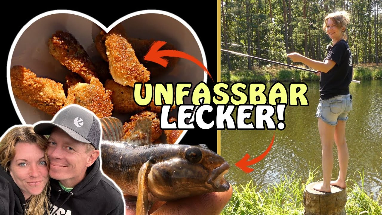 Invasiv & knusprig LECKER! Grundel Catch & Cook deluxe mit Nillchen! Einfach Angeln
