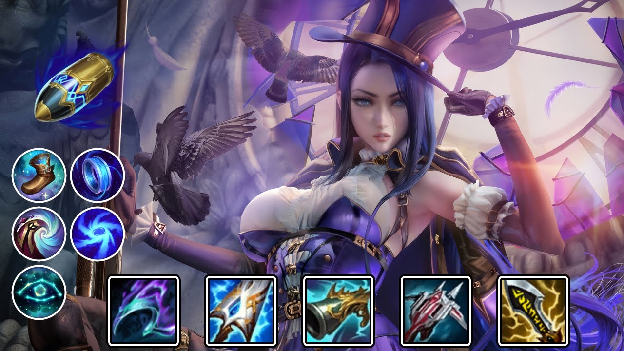 Saber CAITLYN MONTAGE - ONE TRICK CAITLYN MAIN l LOL SPACE