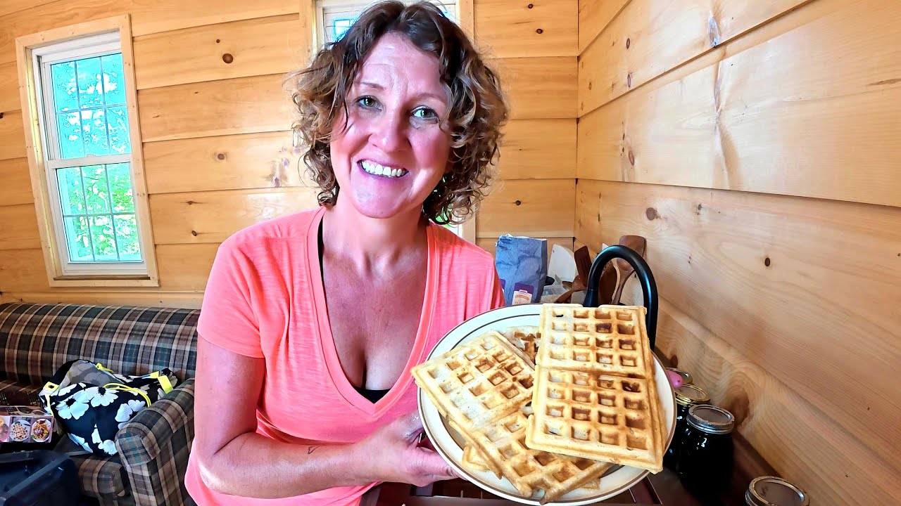 The Best and Most Easy No-Wait Sourdough Waffles Recipe