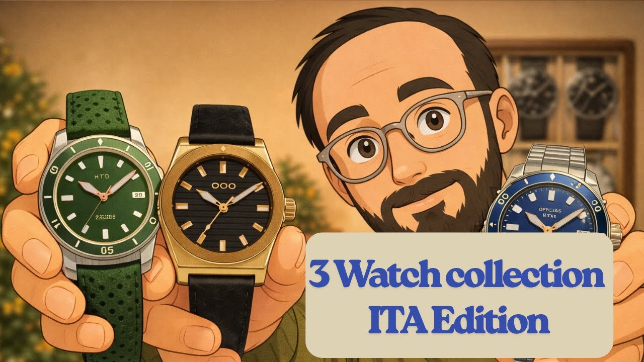 Una collezione completa con 3 microbrand italiani ⌚ HTD, Out Of Order e Officine Tecniche
