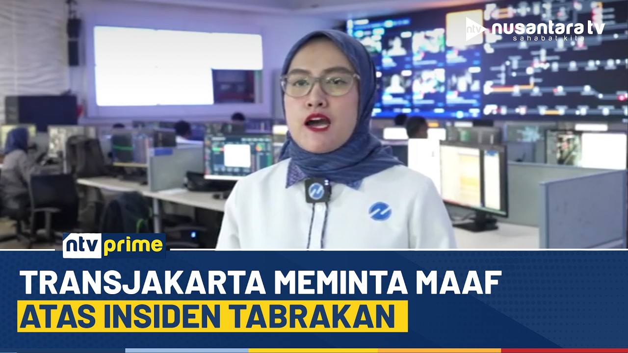 [LIVE] Transjakarta Meminta Maaf Atas Insiden Tabrakan | NTV PRIME