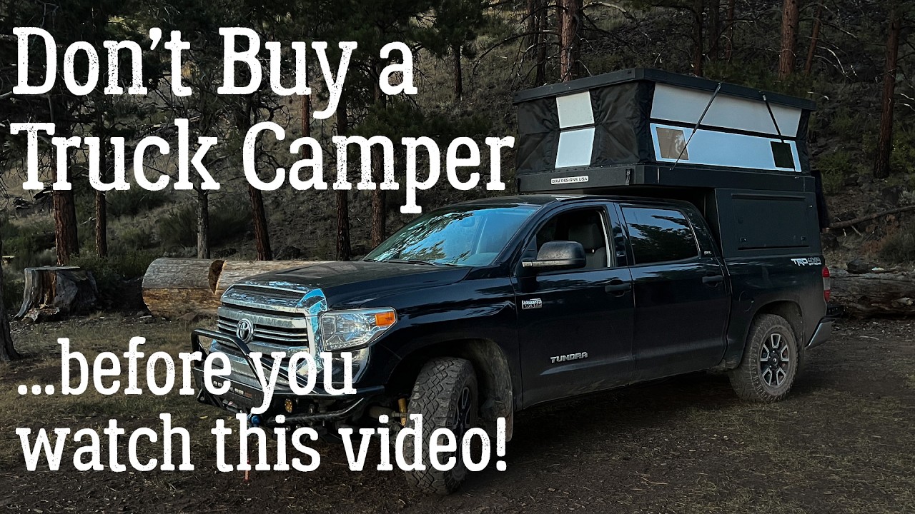 Top 10 Tips for Truck Top and Wedge Camper Buyers — What you should consider before buying a camper