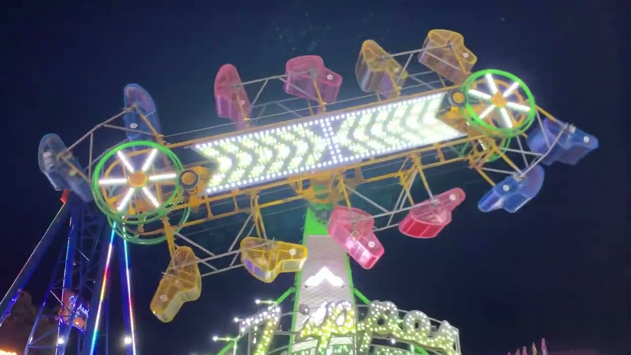 The Zipper, this weeks carnival ride. This Zipper is owned by Sheridan Amusements. Nov. 2023 Miami