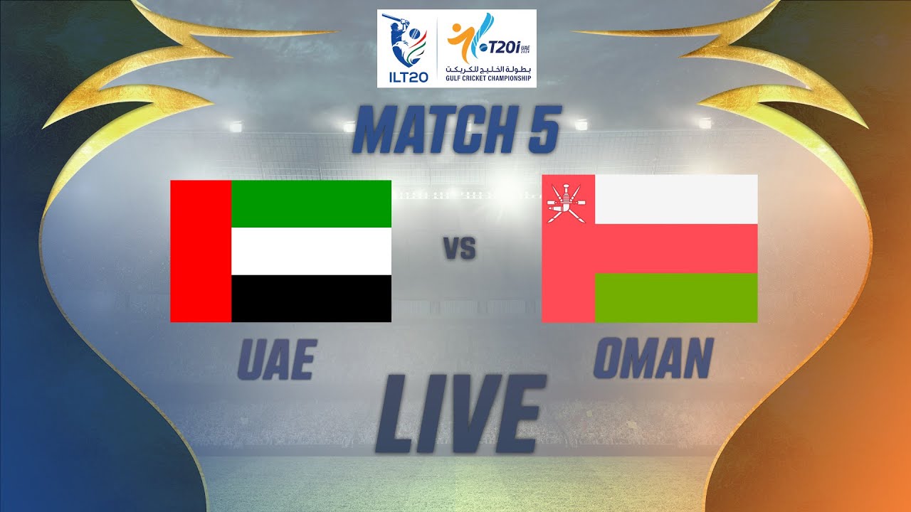 UAE vs Oman - Match 5 - ILT20 Gulf Cricket Championship T20i UAE 2024