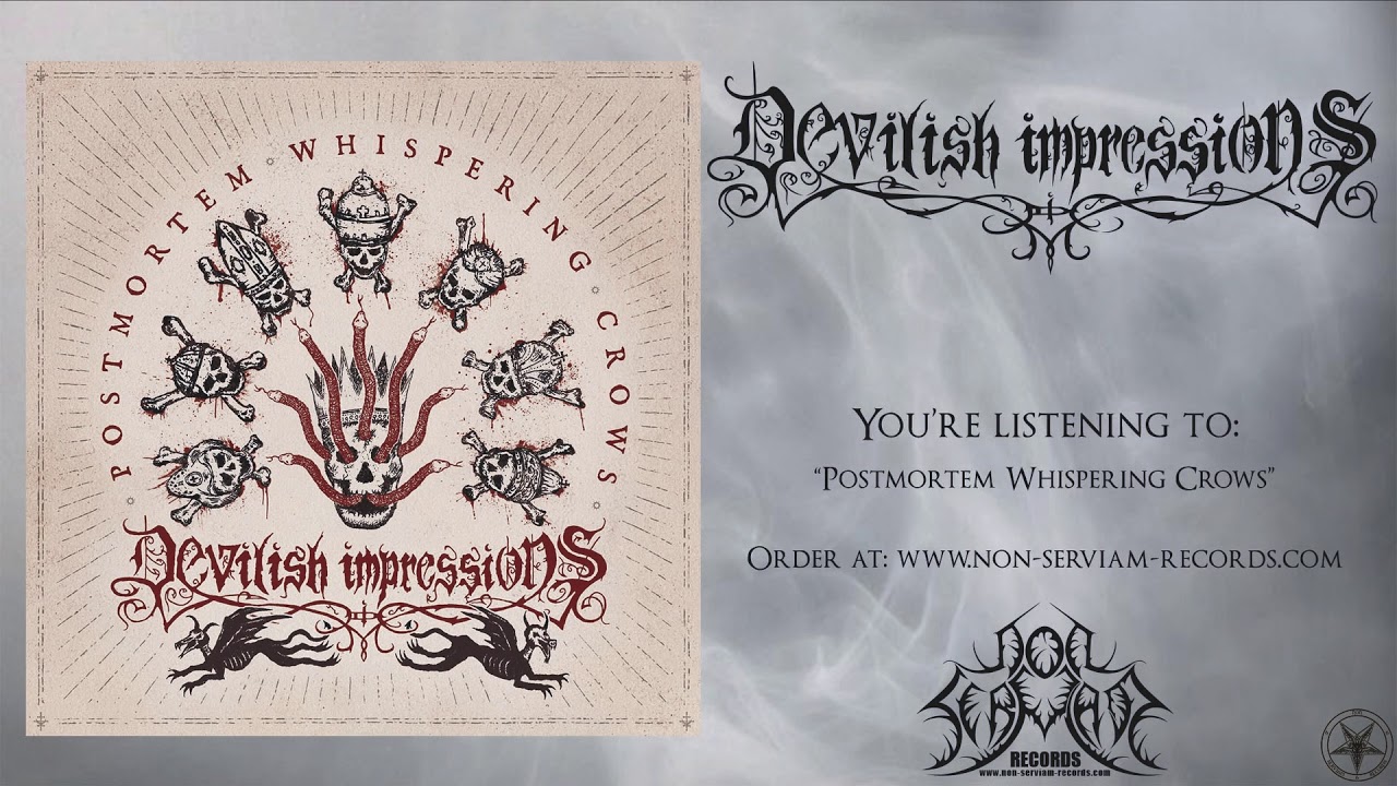 Devilish Impressions - Postmortem Whispering Crows [Full EP / Black/Death Metal HQ]
