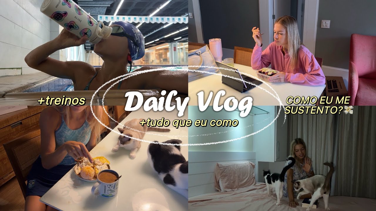 DAILY VLOG - um dia comigo + treinos, alimentação, respondendo perguntas