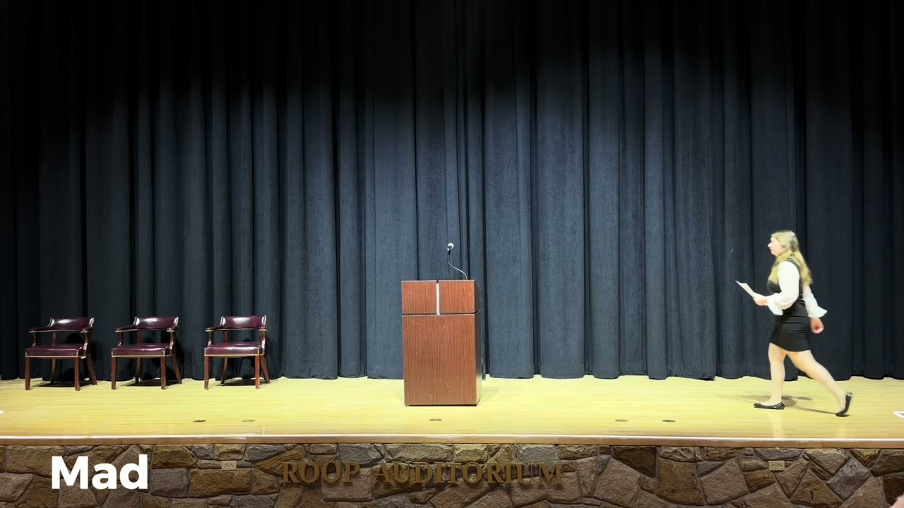 33rd Annual James V. Mongiardo Speech Competition