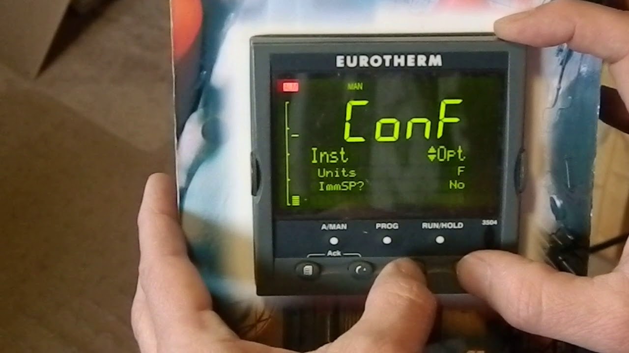 Eurotherm 3504 - Finding Serial Number and feature passcodes