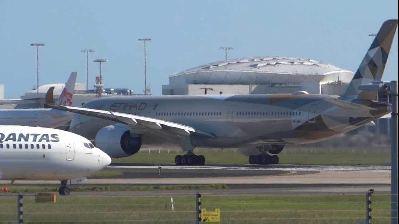 Giant Aircraft Takeoffs from Sydney Airport | Heavy Jets Up Close
